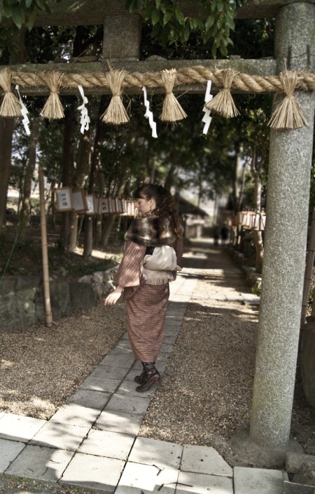 Le sanctuaire shinto "Kishi Jinja"