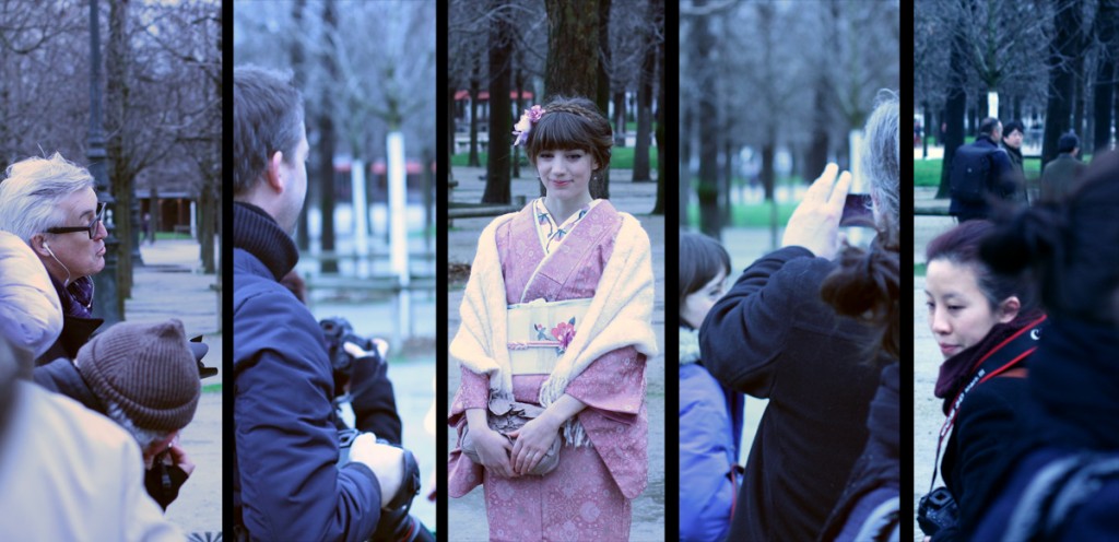 streetstyle Issey Miyake fashion week tuileries